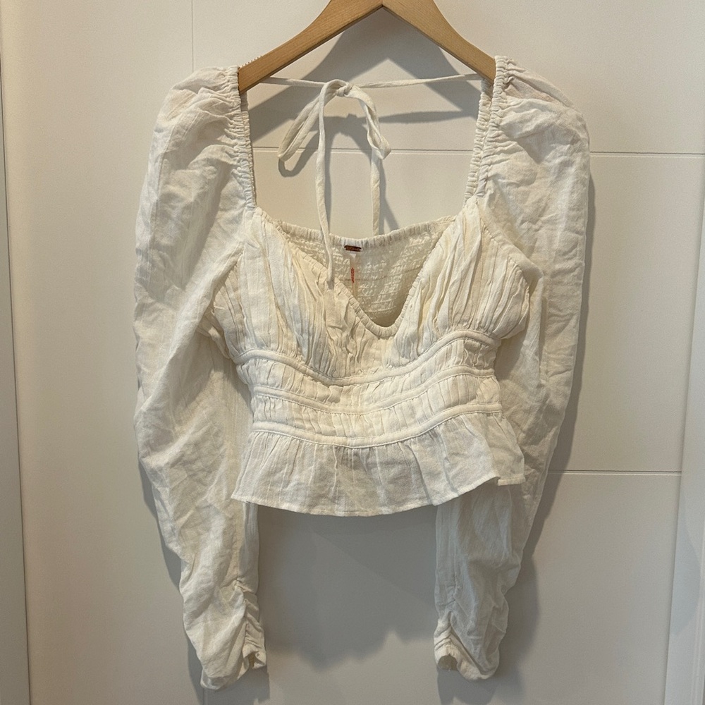 Elegant White Women's Top